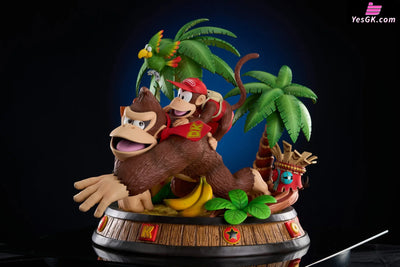 Donkey Kong Diorama Resin Statue - Black Swan Collectibles Studio [Pre-Order] Others