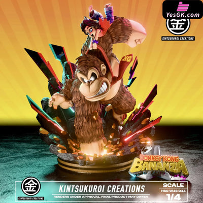 Donkey Kong DK Bananza 1/4 GK Statue - Kintsukuroi Creations Studio [Pre-Order] Others