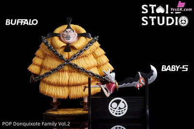 Donquixote Pirates Buffalo Resin Statue - Stand Studio [Pre-Order]
