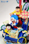 Doraemon Anniversary Doraemon-Time Machine Resin Statue - Jr Studio & Up [Pre-Order]