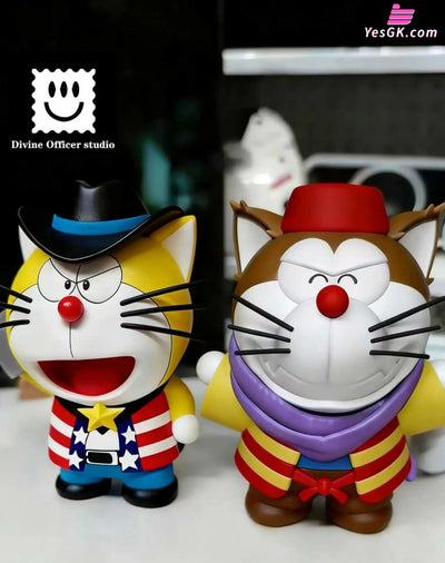 Doraemon Dora the Kid & Doranikov Statue - Divine Officer Studio [Pre-Order] - Doraemon