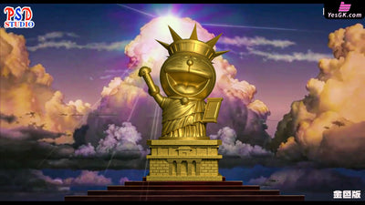 Doraemon Liberty Resin Statue - Psd Studio [Pre - Order] Deposit / Gold Version