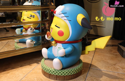 Doraemon Pokemon - Cosplay Pikachu Resin Statue Momo Studio [In Stock]