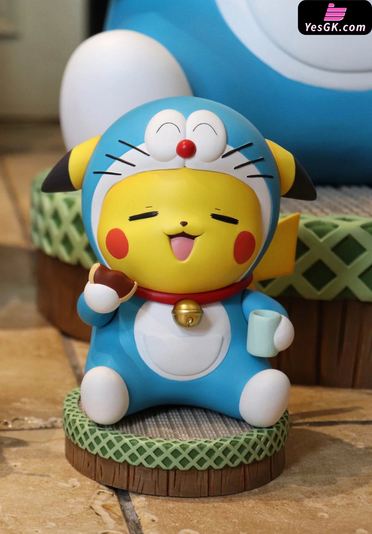 Doraemon Pokemon - Cosplay Pikachu Resin Statue Momo Studio [In Stock]