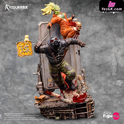 Dorohedoro Caiman & Nikaido 1/8 Licensed Statue - Figurama Collectors [In-Stock] - Full Payment - Others