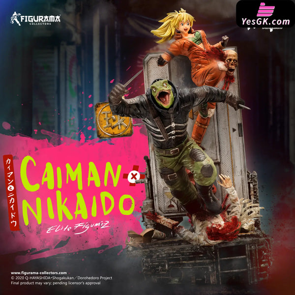 Dorohedoro Caiman & Nikaido 1/8 Licensed Statue - Figurama Collectors [In-Stock] - Full Payment - Others
