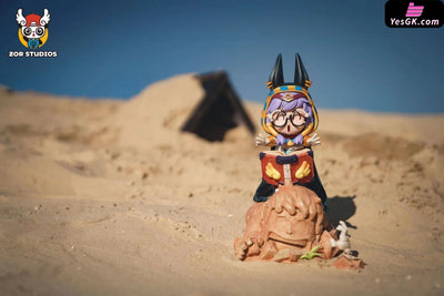 Dr. Slump #1 Egypt Resin Statue - Zor Studio [Pre-Order]