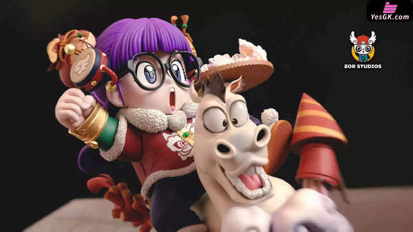 Dr. Slump 2026 Lunar New Year of the Horse Arale 1/6 GK Statue - ZOR Studio [Pre-Order] - Full Payment - Dr. Slump