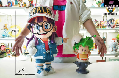 Dr. Slump Baseball Uniform Arale Resin Statue - Zor Studio [Pre-Order]