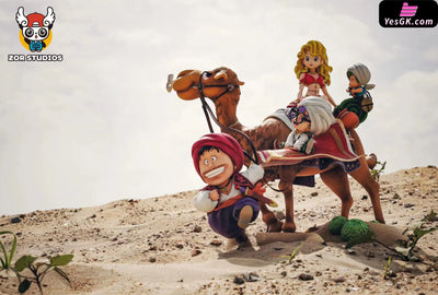 Dr. Slump Family Portrait Resin Statue - Zor Studio [Pre-Order]