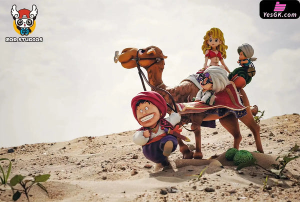 Dr. Slump Family Portrait Resin Statue - Zor Studio [Pre-Order]