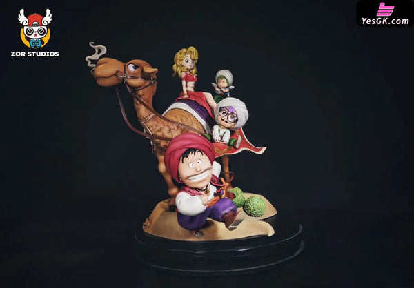 Dr. Slump Family Portrait Resin Statue - Zor Studio [Pre-Order]