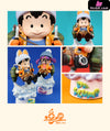 Dr. Slump Flying Machine Arale & Peasuke GK Statue - LuLi Studio [Pre-Order] Dr. Slump