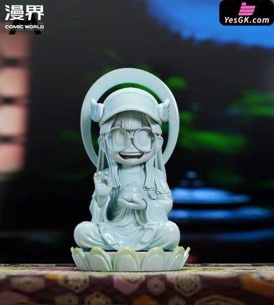 Dr. Slump Guanyin Good Luck Arale GK Statue - COMIC WORLD Studio [Pre-Order] Deposit / Cyan color Dr. Slump