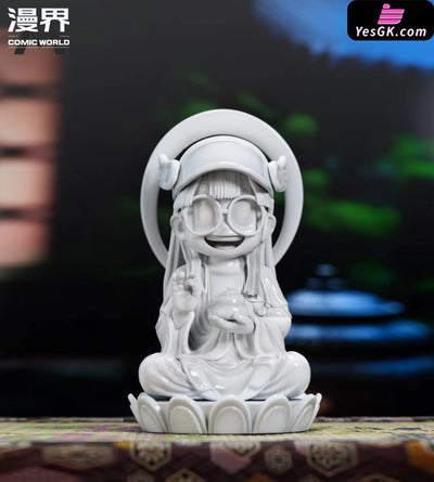 Dr. Slump Guanyin Good Luck Arale GK Statue - COMIC WORLD Studio [Pre-Order] Deposit / White color Dr. Slump