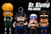 Dr. Slump Penguin Village Black Policeman Statue - League Studio [Pre-Order]