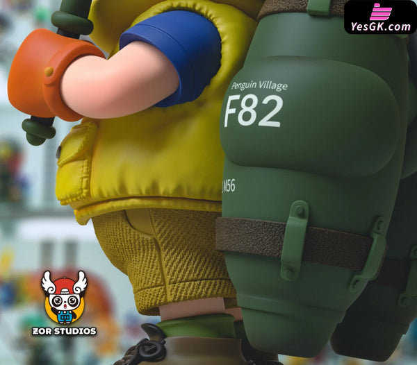 Dr. Slump Penguin Village Family Portrait Series 7th Series Soramame Biisuke GK Statue - ZOR Studio [Pre-Order] Others