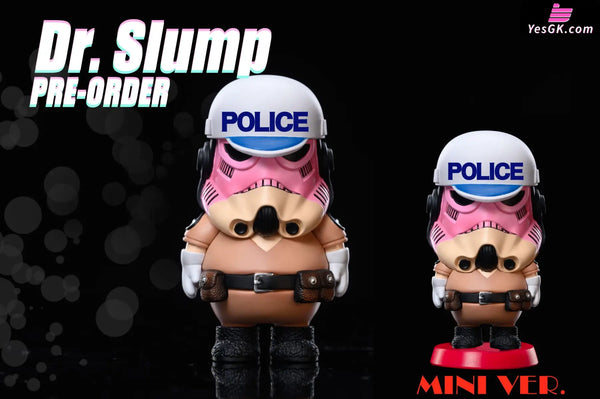 Dr. Slump Penguin Village Resonance 009 - Tk Trooper Police Statue - League Studio [Pre - Order]