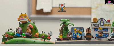 Dr. Slump Penguin Village Running Series #2 Bank & Police Station WCF GK Statue - ZOR Studio [Pre-Order] Dr. Slump