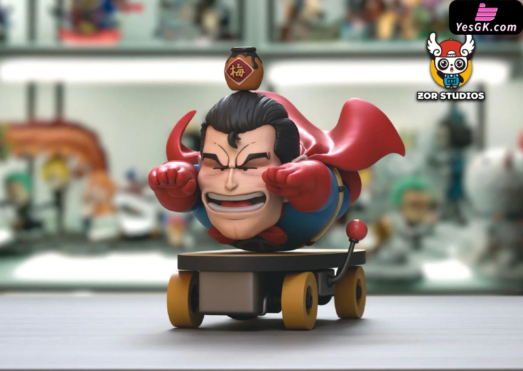 Dr. Slump Penguin Village Series #9 Suppaman GK Statue - ZOR Dr. Slump Penguin Village Series #9 Suppaman GK Statue - ZOR
