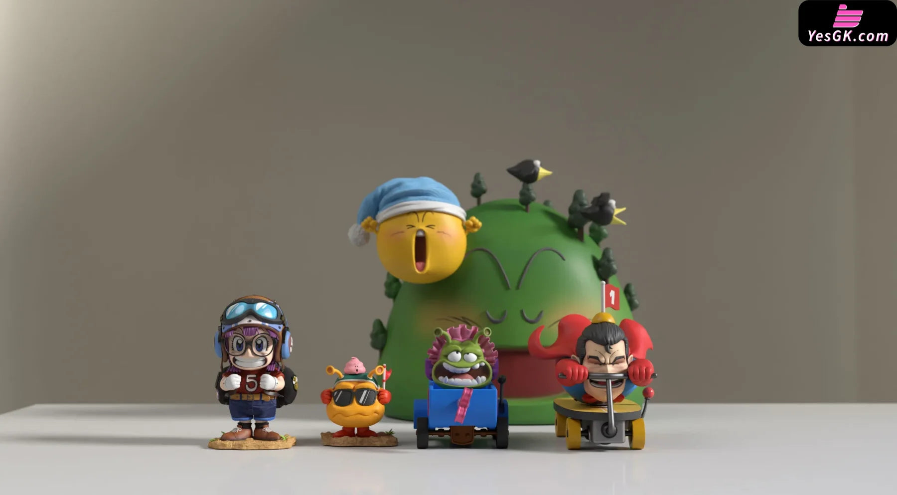 Dr. Slump Penguin Village Series #9 Suppaman GK Statue - ZOR Dr. Slump Penguin Village Series #9 Suppaman GK Statue - ZOR