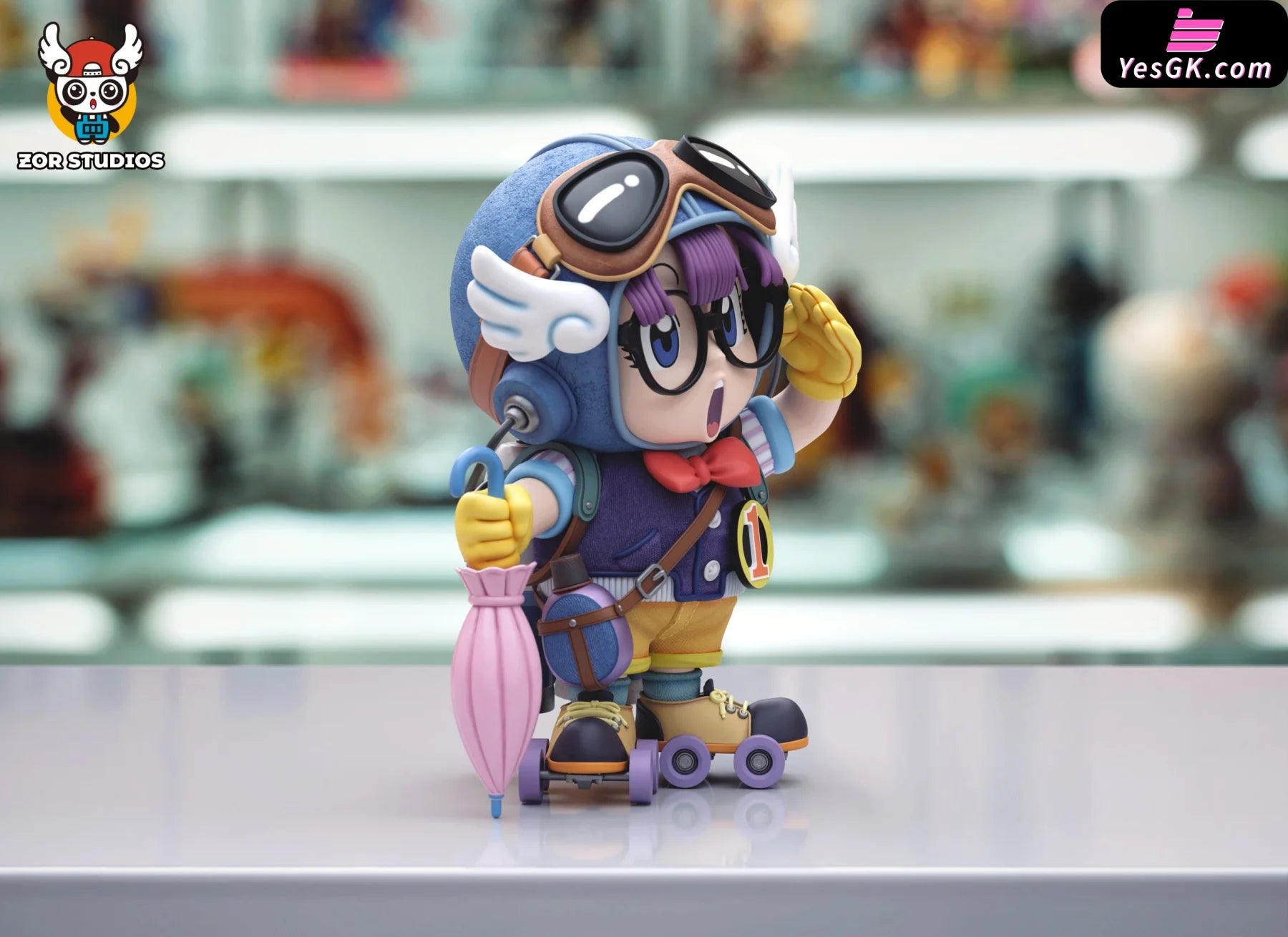 Dr. Slump Pilot No. 1 Arale Resin Statue - Zor Studio [Pre-Order]