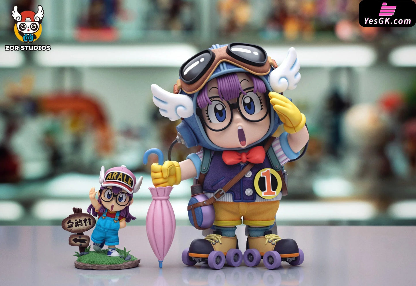 Dr. Slump Pilot No. 1 Arale Resin Statue - Zor Studio [Pre-Order]