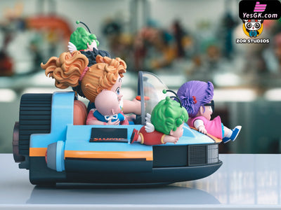 Dr. Slump Vehicle Series #2 Spaceship Arale Resin Statue - Zor Studio [Pre-Order]