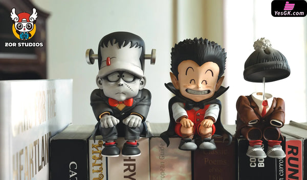 Dr. Slump WCF Series Halloween cover pages lined up #1 Arale WCF GK Statue - ZOR Studio [Pre-Order] Dr. Slump