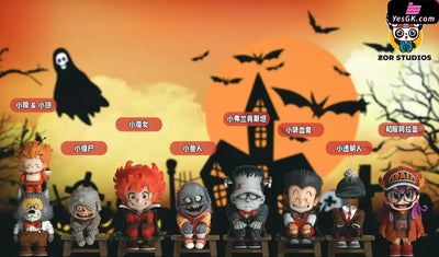 Dr. Slump WCF Series Halloween cover pages lined up #1 Arale WCF GK Statue - ZOR Studio [Pre-Order] Deposit / Group Dr.