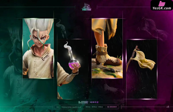 Dr.STONE Senku Ishigami 1/6 GK Statue - Stone Studio [In-Stock] - Full Payment - Others