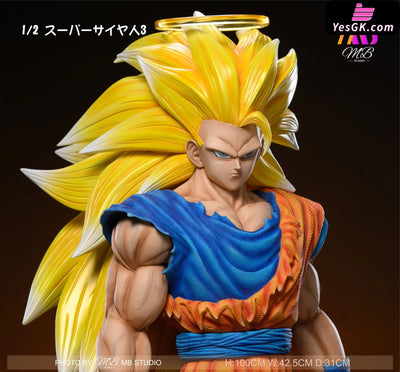 Dragon Ball 1/2 Super Saiyan 3 Goku Collectible Statue - Mb Studio [Pre-Order]