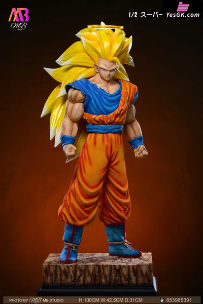 Dragon Ball 1/2 Super Saiyan 3 Goku Collectible Statue - Mb Studio [Pre-Order]