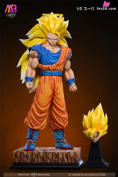 Dragon Ball 1/2 Super Saiyan 3 Goku Collectible Statue - Mb Studio [Pre-Order] Deposit / Deluxe