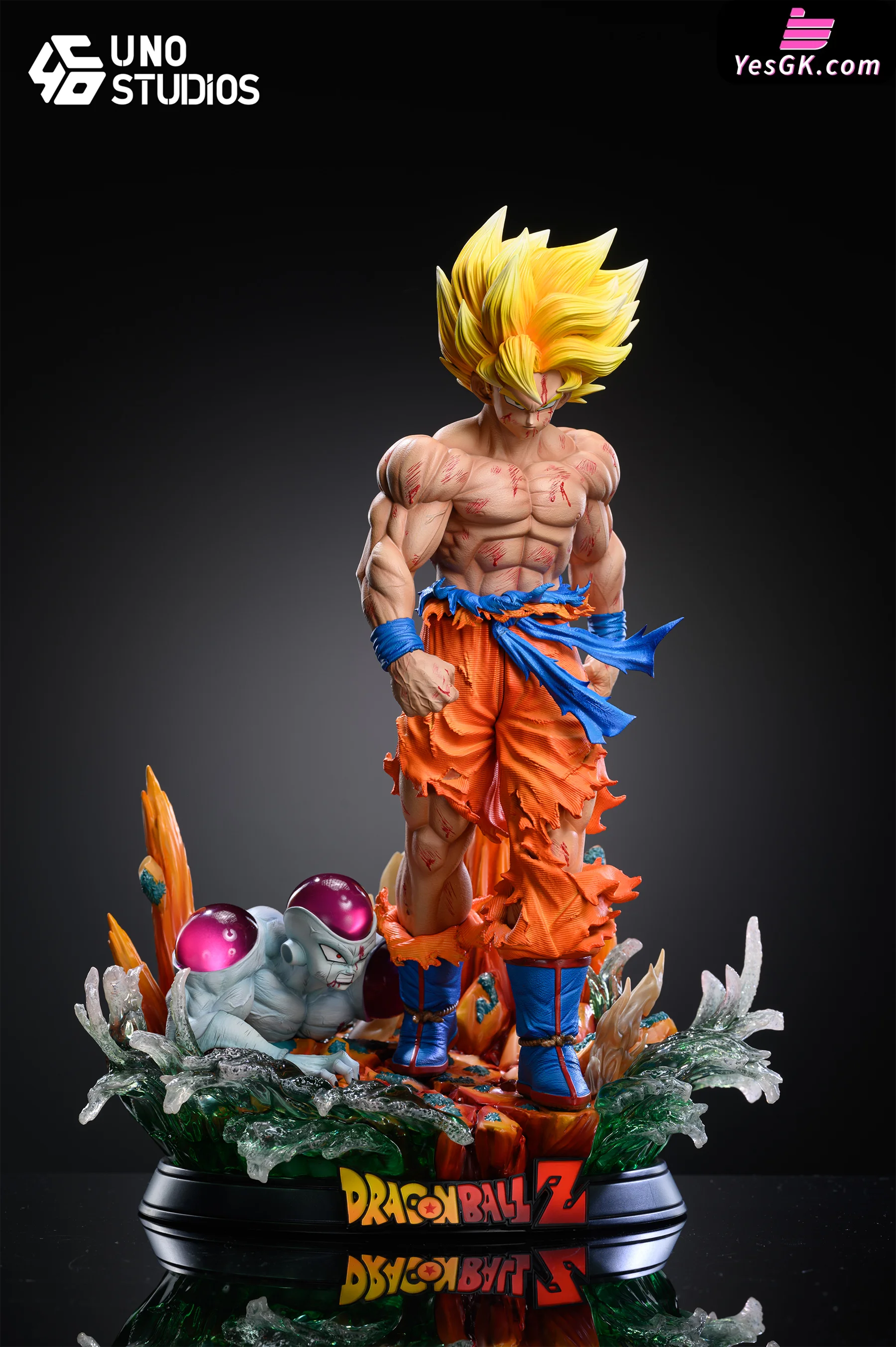 Dragon Ball 1/5 Goku Vs Frieza Resin Statue - Uno Studio [Pre-Order]