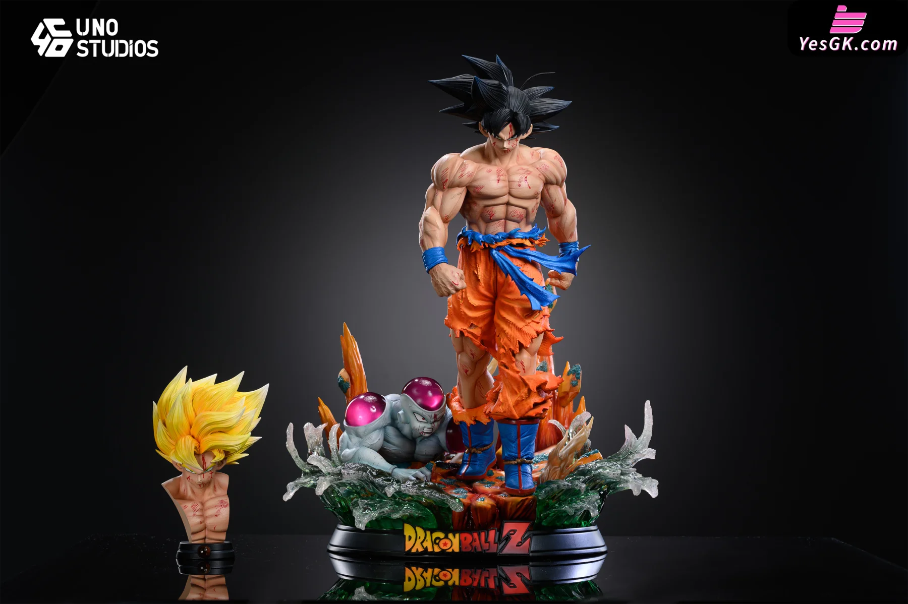 Dragon Ball 1/5 Goku Vs Frieza Resin Statue - Uno Studio [Pre-Order]