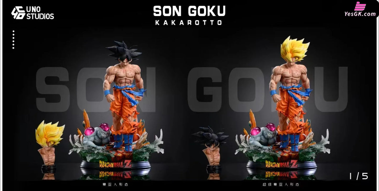 Dragon Ball 1/5 Goku Vs Frieza Resin Statue - Uno Studio [Pre-Order]