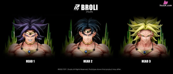 Dragon Ball 1/6 & 1/4 Broly GK Statue - TOP 1 Studio [Pre-Order] - DragonBall