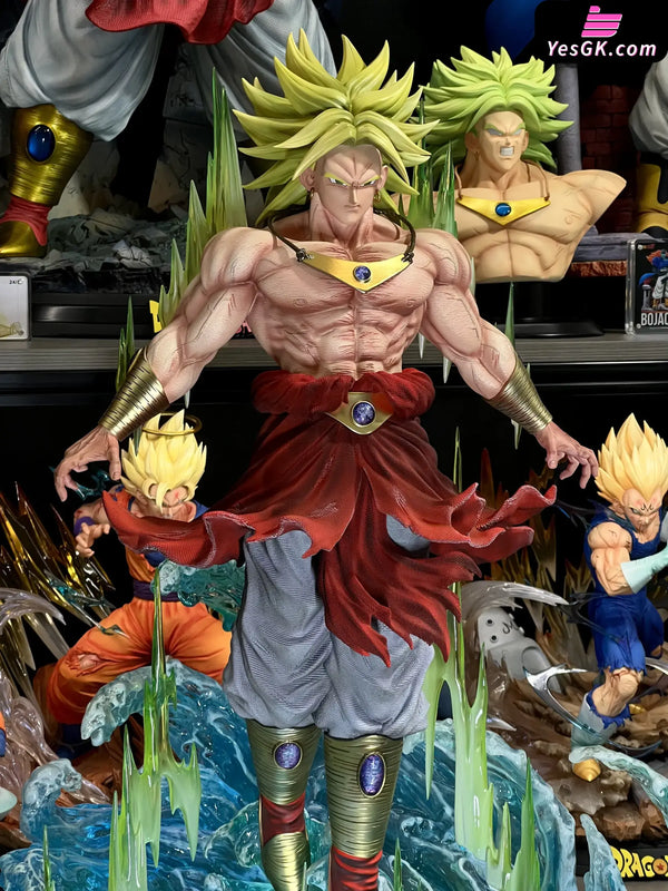 Dragon Ball 1/6 & 1/4 Broly GK Statue - TOP 1 Studio [Pre-Order] - DragonBall