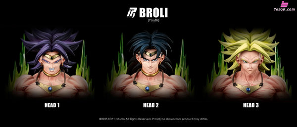 Dragon Ball 1/6 & 1/4 Broly GK Statue - TOP 1 Studio [Pre-Order] - DragonBall