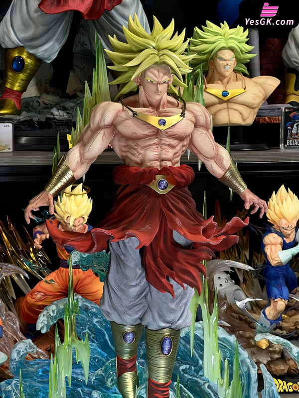 Dragon Ball 1/6 & 1/4 Broly GK Statue - TOP 1 Studio [Pre-Order] - DragonBall