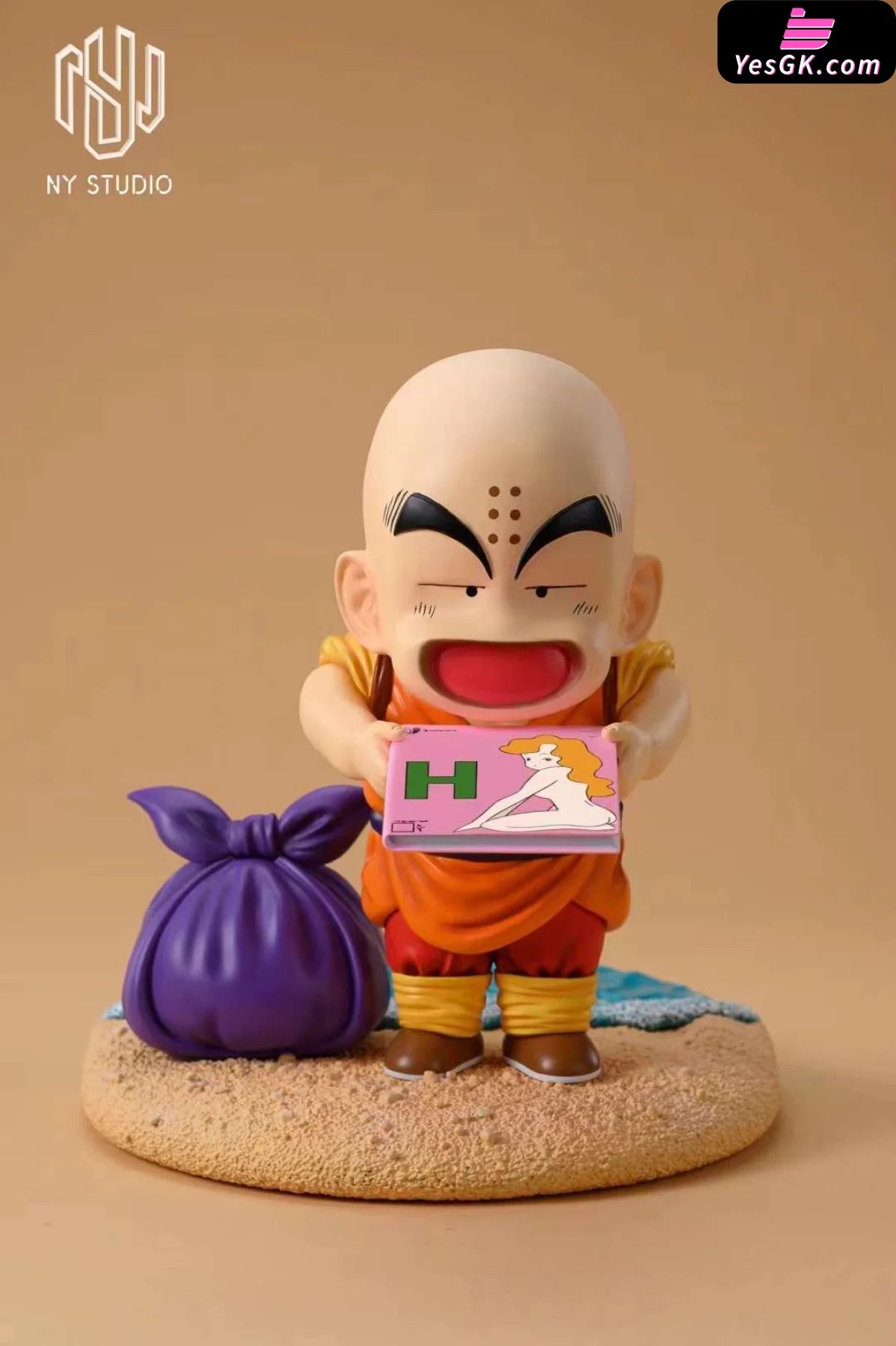 Dragon Ball #1 Childhood Kuririn Statue - Ny Studio [Pre-Order]