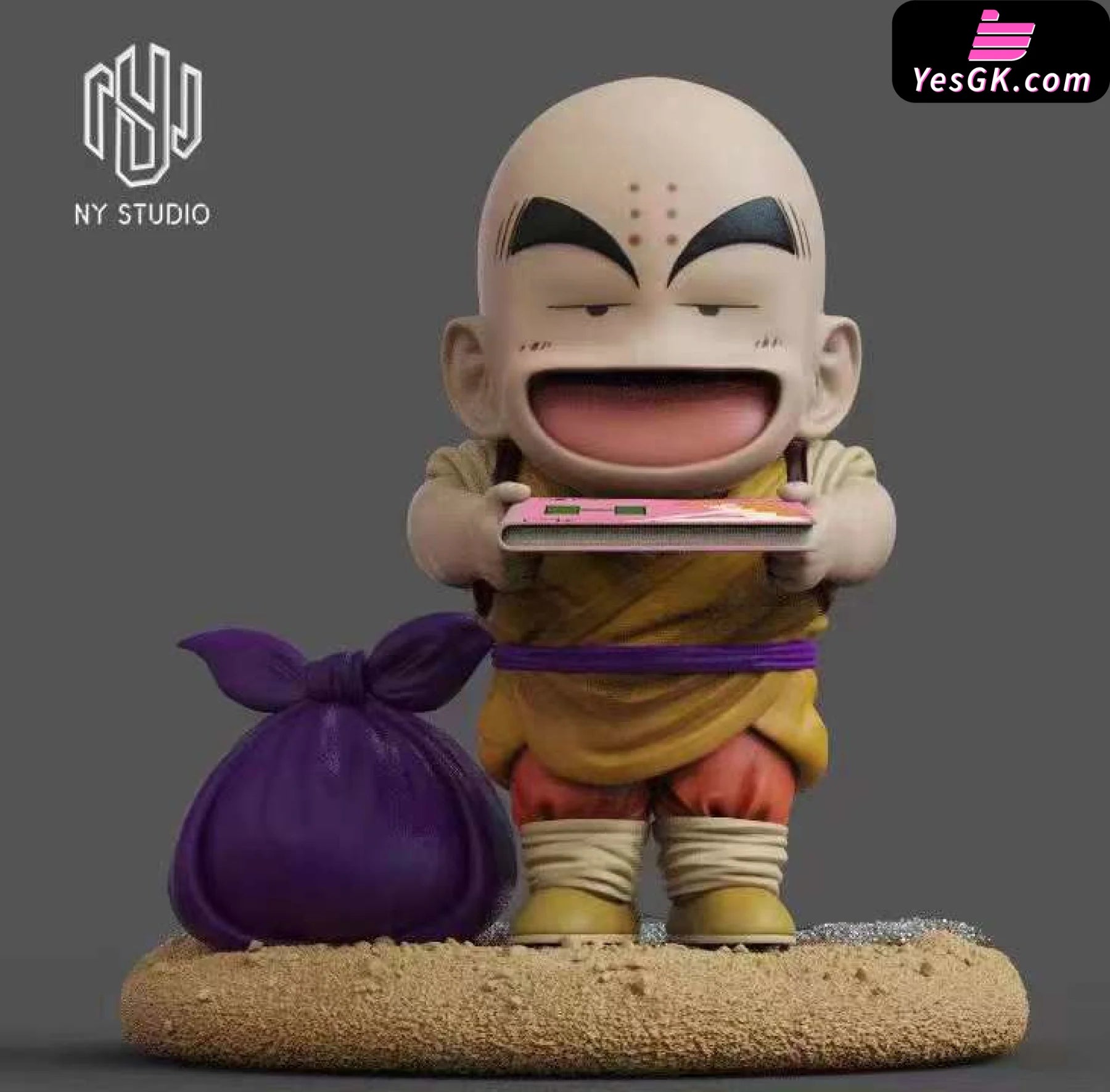 Dragon Ball #1 Childhood Kuririn Statue - Ny Studio [Pre-Order]