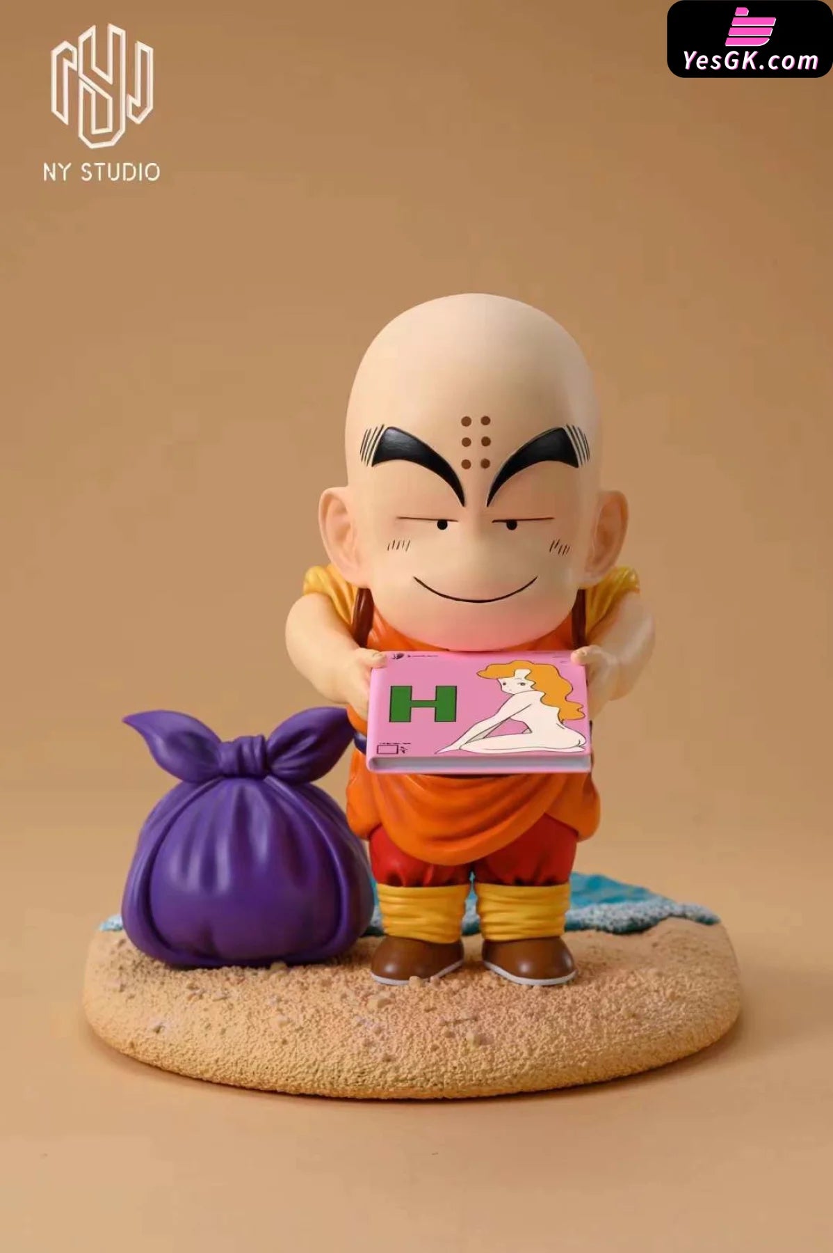 Dragon Ball #1 Childhood Kuririn Statue - Ny Studio [Pre-Order]