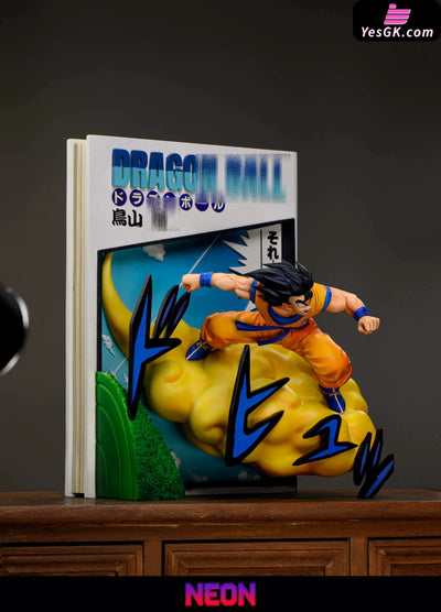 Dragon Ball #1 Comic Book Somersault Cloud Goku GK Statue - NEON Studio [Pre-Order] - DragonBall