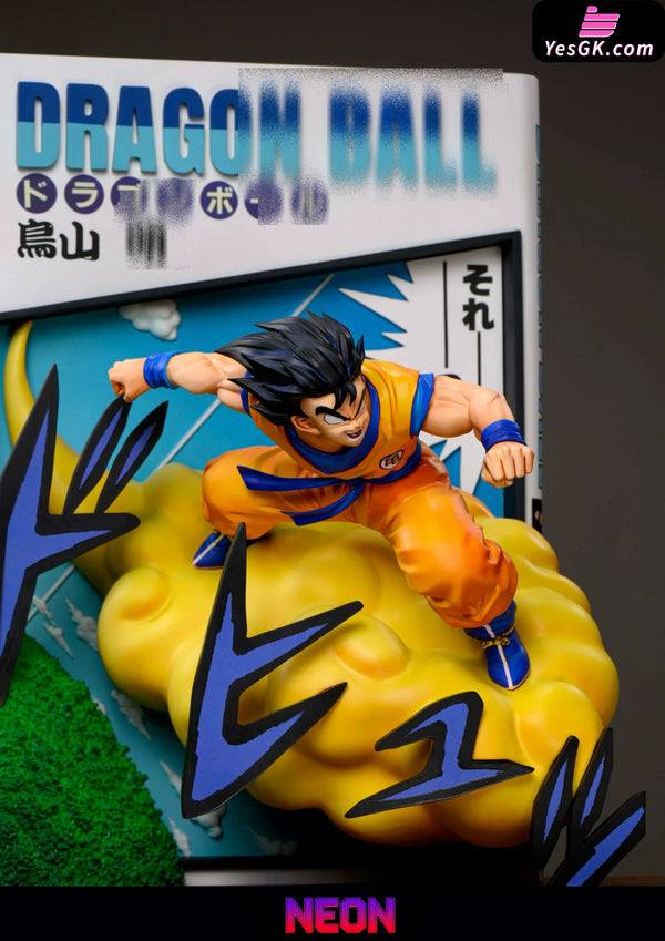 Dragon Ball #1 Comic Book Somersault Cloud Goku GK Statue - NEON Studio [Pre-Order] - DragonBall