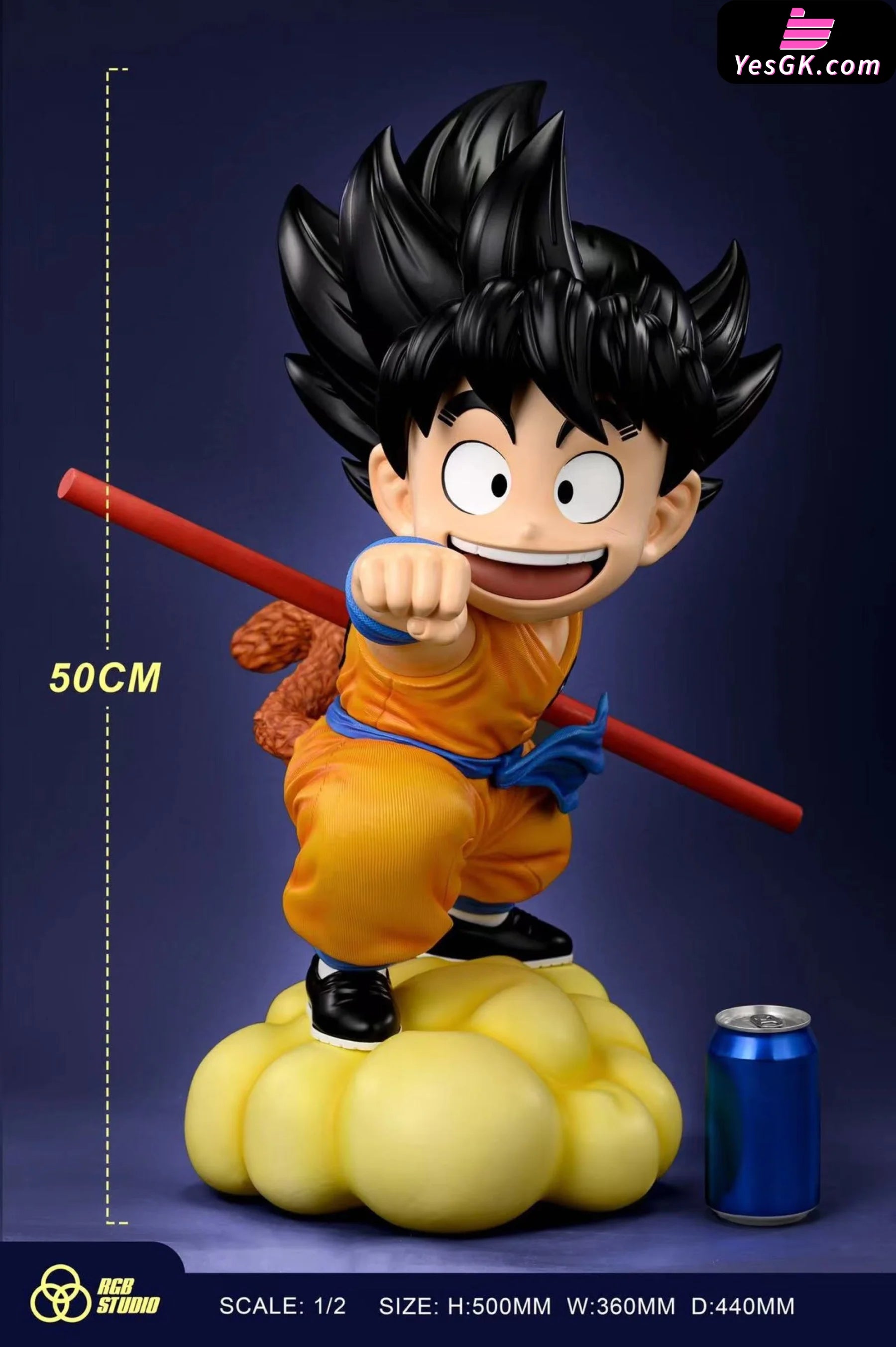 Dragon Ball 1/2 Son Goku Resin Statue - RGB Studio [Pre-Order] – YesGK