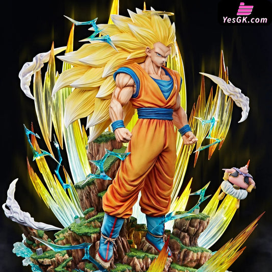 Pre order】Temple Studio Dragon Ball Z Goku SSJ2 VS Majin Vegeta 1/4 Scale  Resin Statue Deposit