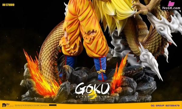 Dragon Ball #6 Super Saiyan 3 Fist Statue - Du Studio [Pre-Order]