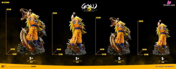 Dragon Ball #6 Super Saiyan 3 Fist Statue - Du Studio [Pre-Order]